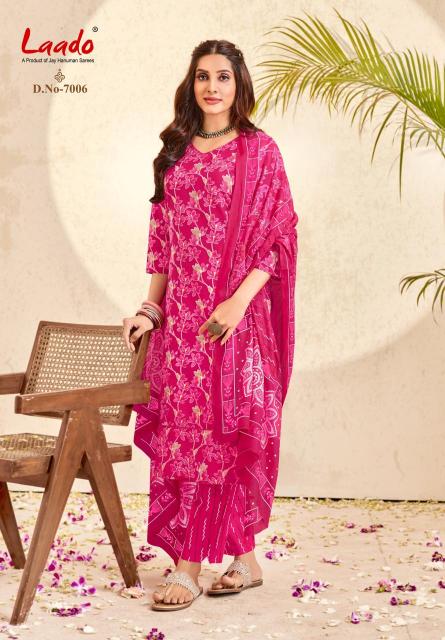 Laado nargis vol-7 cotton kurtis wholesale market